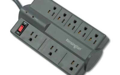 Guardian Premium Surge Protector, 8 AC Outlets, 6 ft Cord, 1,080 J, Gray