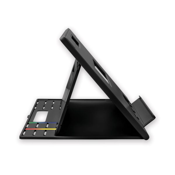 Smartfit Easy Riser Laptop Cooling Stand, 13" X 9.5" X 0.8" To 7.1", Black, Supports 8 Lbs - Image 3