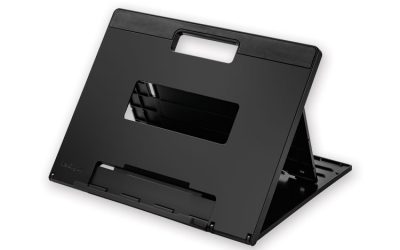 Smartfit Easy Riser Laptop Cooling Stand, 13″ X 9.5″ X 0.8″ To 7.1″, Black, Supports 8 Lbs