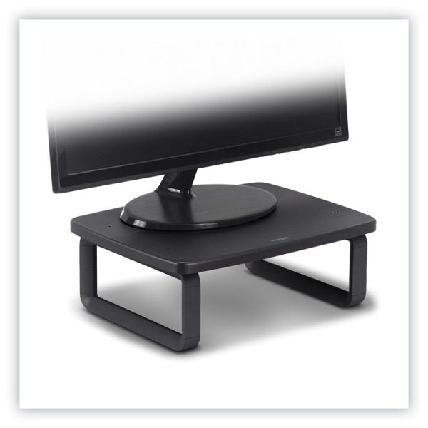 Smartfit Monitor Stand Plus, 16.2" X 2.2" X 3" To 6", Black, Supports 80 Lbs - Image 3