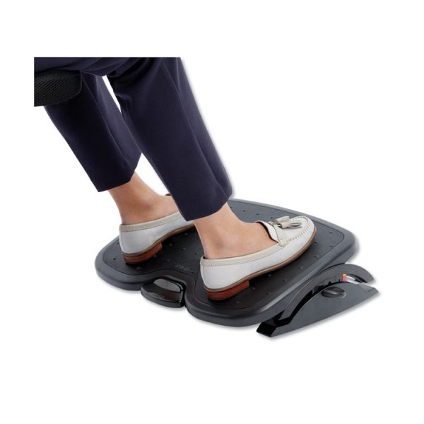 Solemate Plus Adjustable Footrest With Smartfit System, 21.9w X 3.7d X 14.2h, Black - Image 7
