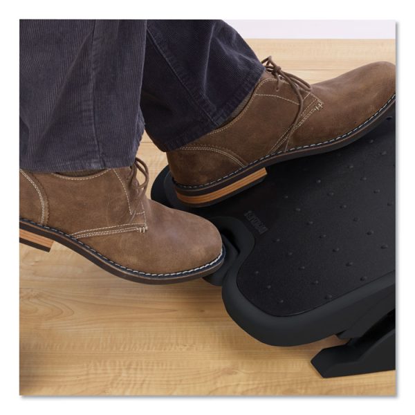 Solemate Plus Adjustable Footrest With Smartfit System, 21.9w X 3.7d X 14.2h, Black - Image 3