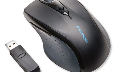 Pro Fit Full-Size Wireless Mouse, 2.4 Ghz Frequency/30 Ft Wireless Range, Right Hand Use, Black