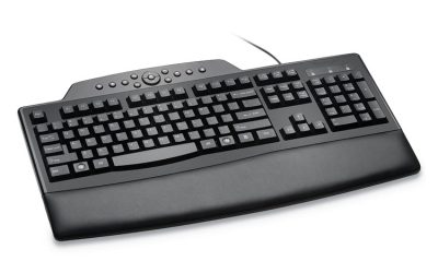 Pro Fit Comfort Keyboard, Internet/media Keys, Wired, Black