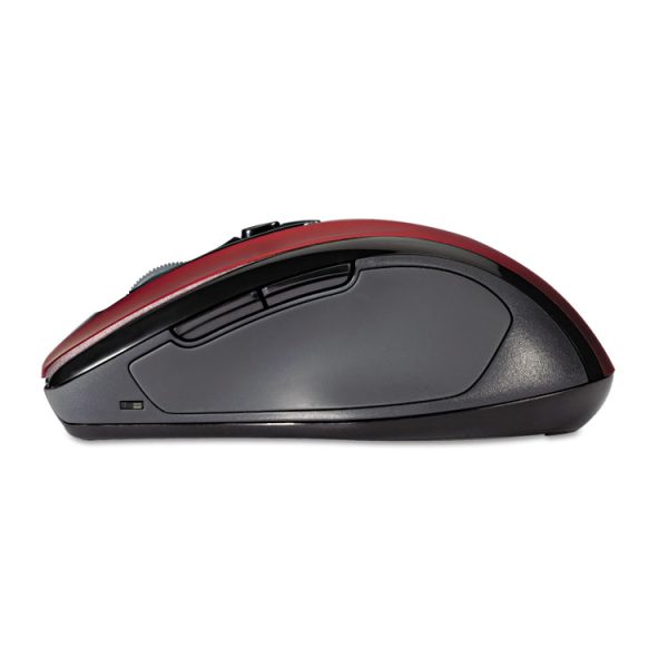 Pro Fit Mid-Size Wireless Mouse, 2.4 Ghz Frequency/30 Ft Wireless Range, Right Hand Use, Ruby Red - Image 3