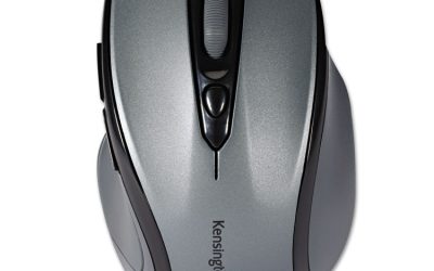Pro Fit Mid-Size Wireless Mouse, 2.4 Ghz Frequency/30 Ft Wireless Range, Right Hand Use, Gray