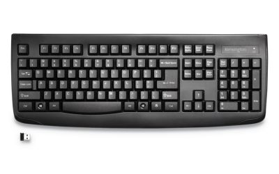 Pro Fit Wireless Keyboard, 18.38 x 8 x 1.25, Black