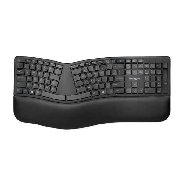 Pro Fit Ergo Wireless Keyboard, 18.98 X 9.92 X 1.5, Black - Image 2