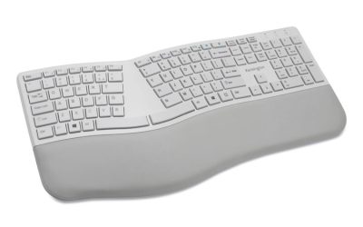 Pro Fit Ergo Wireless Keyboard, 18.98 X 9.92 X 1.5, Gray