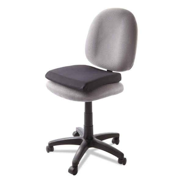Memory Foam Seat Rest, 13.5 X 14.5 X 2, Black - Image 2