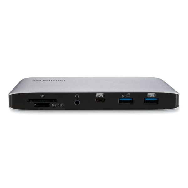 SD2480T Thunderbolt 3 Dual 4K Docking Station, Silver/Black - Image 2