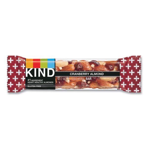 Plus Nutrition Boost Bar, Cranberry Almond And Antioxidants, 1.4 Oz, 12/box - Image 2