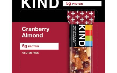 Plus Nutrition Boost Bar, Cranberry Almond And Antioxidants, 1.4 Oz, 12/box