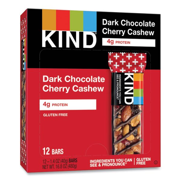 Plus Nutrition Boost Bar, Dk Chocolatecherrycashew/antioxidants, 1.4 Oz, 12/box - Image 7
