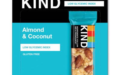 Fruit And Nut Bars, Almond And Coconut, 1.4 Oz, 12/box