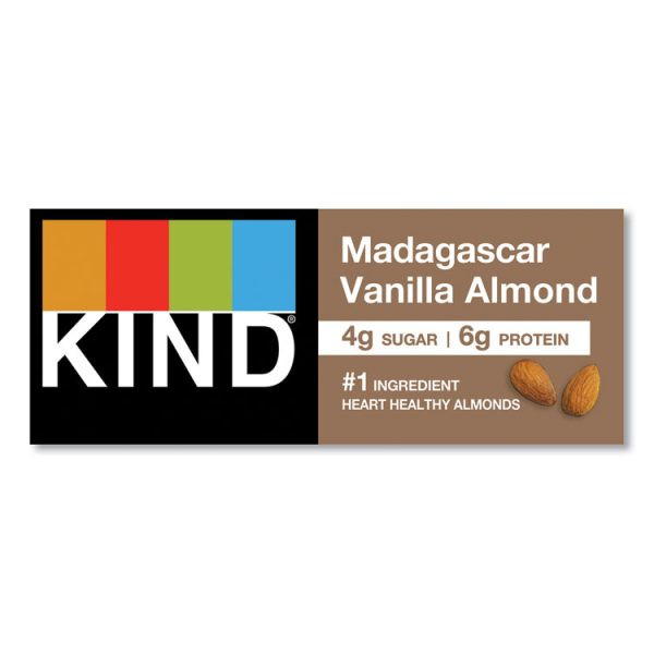 Nuts And Spices Bar, Madagascar Vanilla Almond, 1.4 Oz, 12/box - Image 6