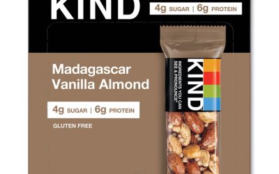 Nuts And Spices Bar, Madagascar Vanilla Almond, 1.4 Oz, 12/box