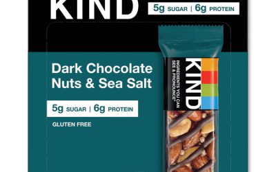 Nuts And Spices Bar, Dark Chocolate Nuts And Sea Salt, 1.4 Oz, 12/box