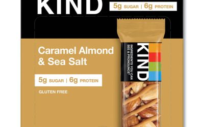 Nuts And Spices Bar, Caramel Almond And Sea Salt, 1.4 Oz Bar, 12/box