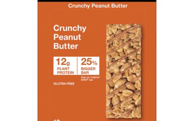 Protein Bars, Crunchy Peanut Butter, 1.76 Oz, 12/pack