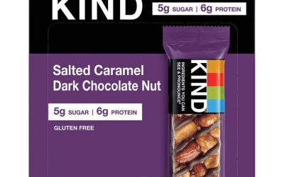 Nuts And Spices Bar, Salted Caramel And Dark Chocolate Nut, 1.4 Oz, 12/pack