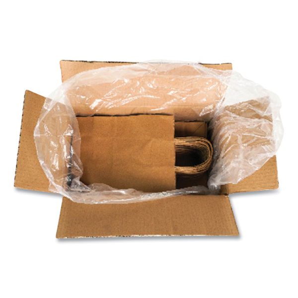 Kraft Paper Bags, 8" x 5" x 11", Kraft, 250/Carton - Image 3