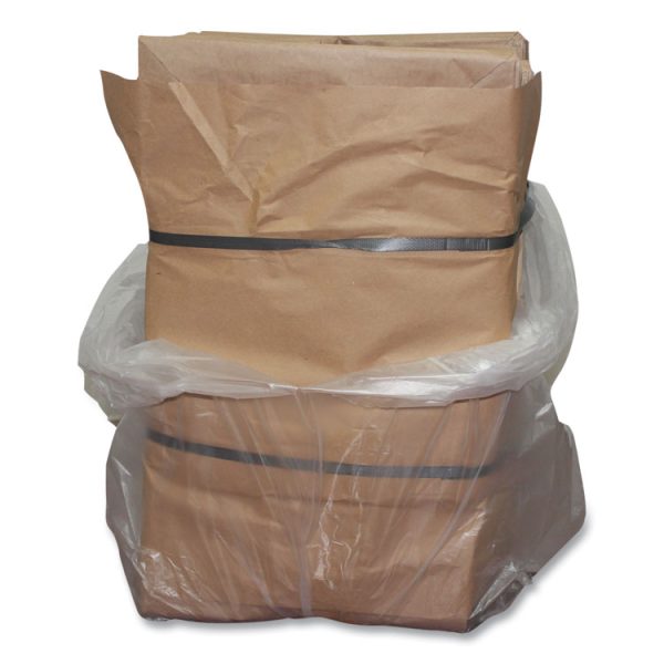 Kraft Paper Bags, 13" x 7" x 17", Kraft, 250/Carton - Image 4