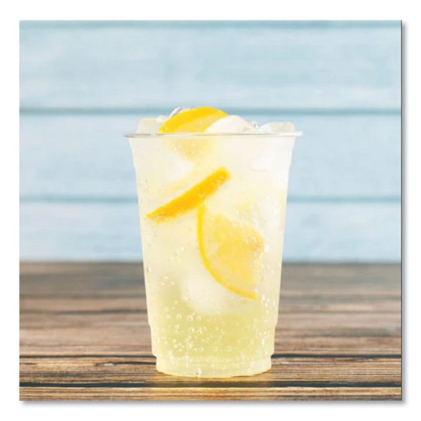 PET Plastic Cups, 10 oz, Clear, 1,000/Carton - Image 3