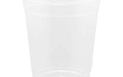PET Plastic Cups, 92 mm Rim Diameter, 12 oz, Clear, 1,000/Carton