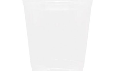 PET Plastic Cups, 16 oz, Clear, 1,000/Carton