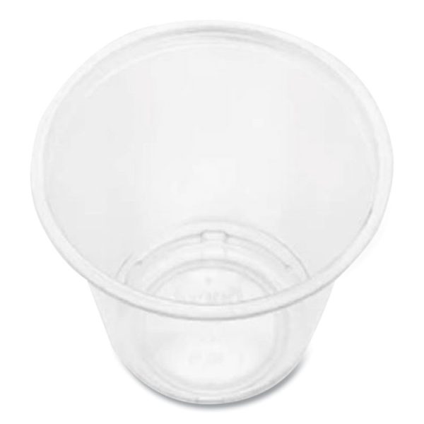 PET Plastic Cups, 3 oz, Clear, 2,500/Carton - Image 4