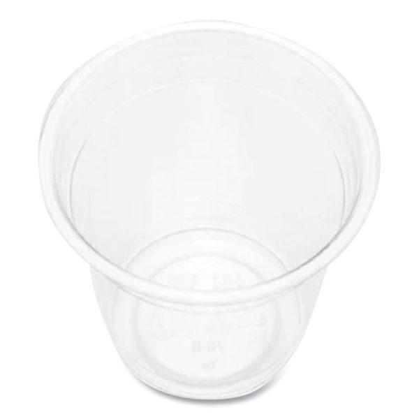 PET Plastic Cups, 8 oz, Clear, 1,000/Carton - Image 2