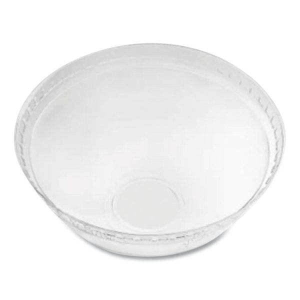 PET Lids, Dome Lid, Fits 12 oz to 24 oz Cold Cups, Clear, 1,000/Carton - Image 2