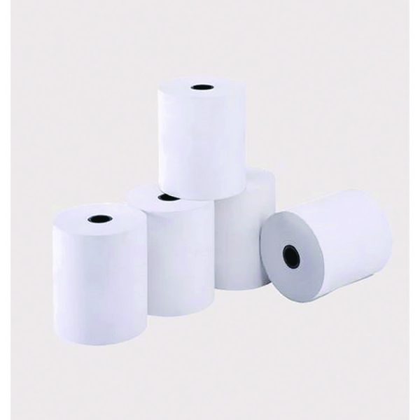 Thermal Paper Rolls, 3.13" x 273 ft, White, 50/Carton - Image 2