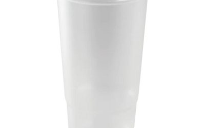 PolyPro (PP) Cups, 32 oz, Translucent, 600/Carton