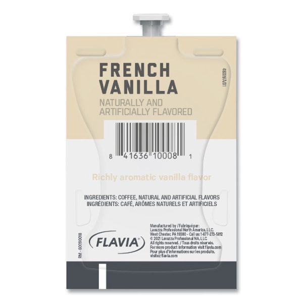 Alterra French Vanilla Coffee Freshpack, French Vanilla, 0.23 oz Pouch, 100/Carton - Image 10