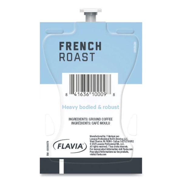 Alterra French Roast Coffee Freshpack, French Roast, 0.32 oz Pouch, 100/Carton - Image 7