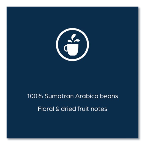 Alterra Sumatra Coffee Freshpack, Sumatra, 0.3 oz Pouch, 100/Carton - Image 4