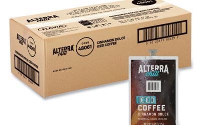 Alterra Cinnamon Dolce Iced Coffee Freshpack, Iced Cinnamon Dolce, 0.25 oz Pouch, 90/Carton