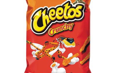 Crunchy Cheese Flavored Snacks, 2 Oz Bag, 64/carton