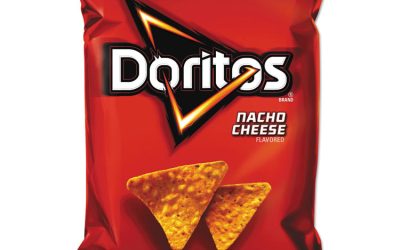 Nacho Cheese Tortilla Chips, 1.75 Oz Bag, 64/carton