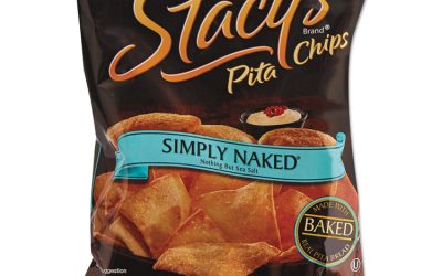 Pita Chips, 1.5 Oz Bag, Original, 24/carton