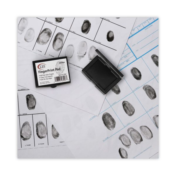 Inkless Fingerprint Pad, 2.25" x 175", Black, 12/Pack - Image 3