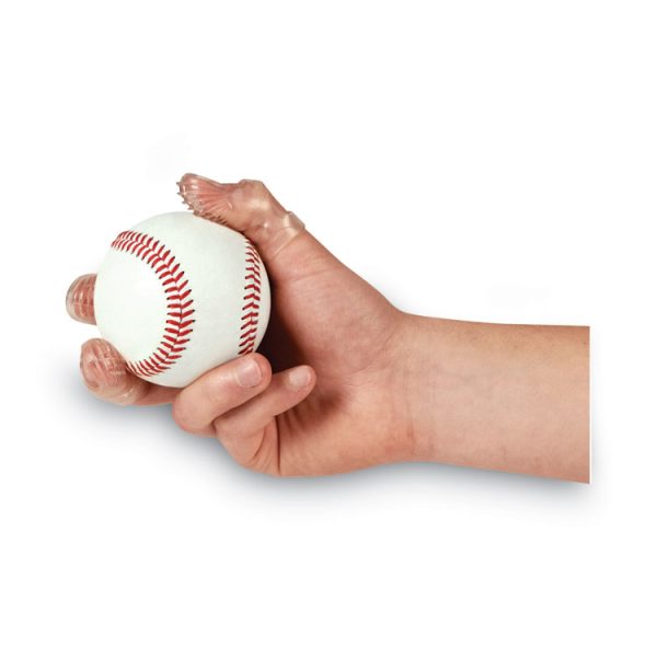 Tippi Micro-Gel Fingertip Grips, Size 5, Clear, 36/pack - Image 4