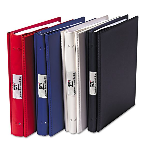 Varicap Expandable Binder, 2 Posts, 6" Capacity, 11 X 8.5, Red - Image 7