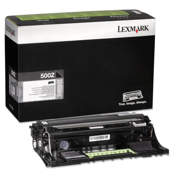 50f0z00 Return Program Drum Unit, 60,000 Page-Yield, Black