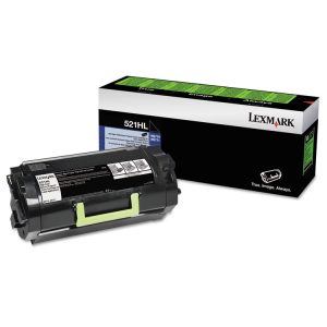 52d1h0l Return Program High-Yield Toner, 25,000 Page-Yield, Black