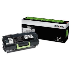 62d0x0g Return Program Extra High-Yield Toner, 45,000 Page-Yield, Black, Taa Compliant
