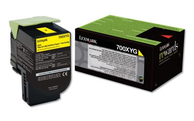 70c0xyg Return Program Extra High-Yield Toner, 4,000 Page-Yield, Yellow, Taa Compliant