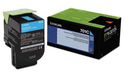 70c10c0 Return Program Toner, 1,000 Page-Yield, Cyan